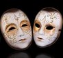 Värvitav paberist mask DIY "Face", 5 tk цена и информация | Karnevali kostüümid | kaup24.ee