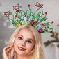 Jõulukarnevali peapael kaunistusega "Kuusepuu" hind ja info | Karnevali kostüümid | kaup24.ee