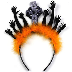 Карнавальный головной убор с украшением Helloween цена и информация | Карнавальные костюмы | kaup24.ee