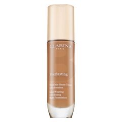 Jumestuskreem Clarins Everlasting Long-Wearing & Hydrating Matte Foundation 115C, 30 ml цена и информация | Пудры, базы под макияж | kaup24.ee