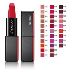 Shiseido Modern Matte Powder Lipstick 509 Огненная помада для матового эффекта 4 г цена и информация | Помады, бальзамы, блеск для губ | kaup24.ee