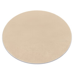 Современный ковер для стирки LINDO круг белый, противоскользящий, ворсистый цена и информация | Ковры | kaup24.ee