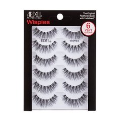 Ardell Wispies The Original Feathered Lash ( 6 ks ) - Umělé řasy Black цена и информация | Накладные ресницы, керлеры | kaup24.ee