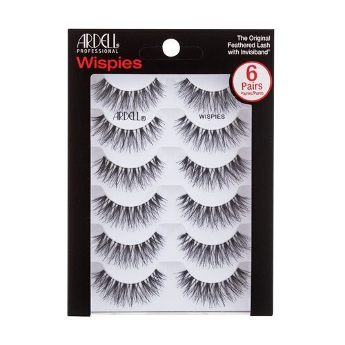 Ardell Wispies The Original Feathered Lash ( 6 ks ) - Umělé řasy Black цена и информация | Kunstripsmed, ripsmekoolutajad | kaup24.ee