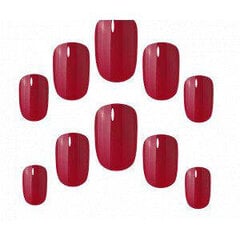 Kleepuvad küüned Elegant Touch Rich Red, 24 tk цена и информация | Средства для маникюра и педикюра | kaup24.ee