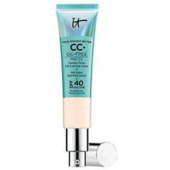 Matte CC kreem It Cosmetics Cc Oil Free Matte Spf40 Fair Light 40, 32ml hind ja info | Jumestuskreemid, puudrid | kaup24.ee