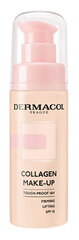 Meigialus Dermacol Collagen Make-up Tan 4.0, 20ml цена и информация | Пудры, базы под макияж | kaup24.ee