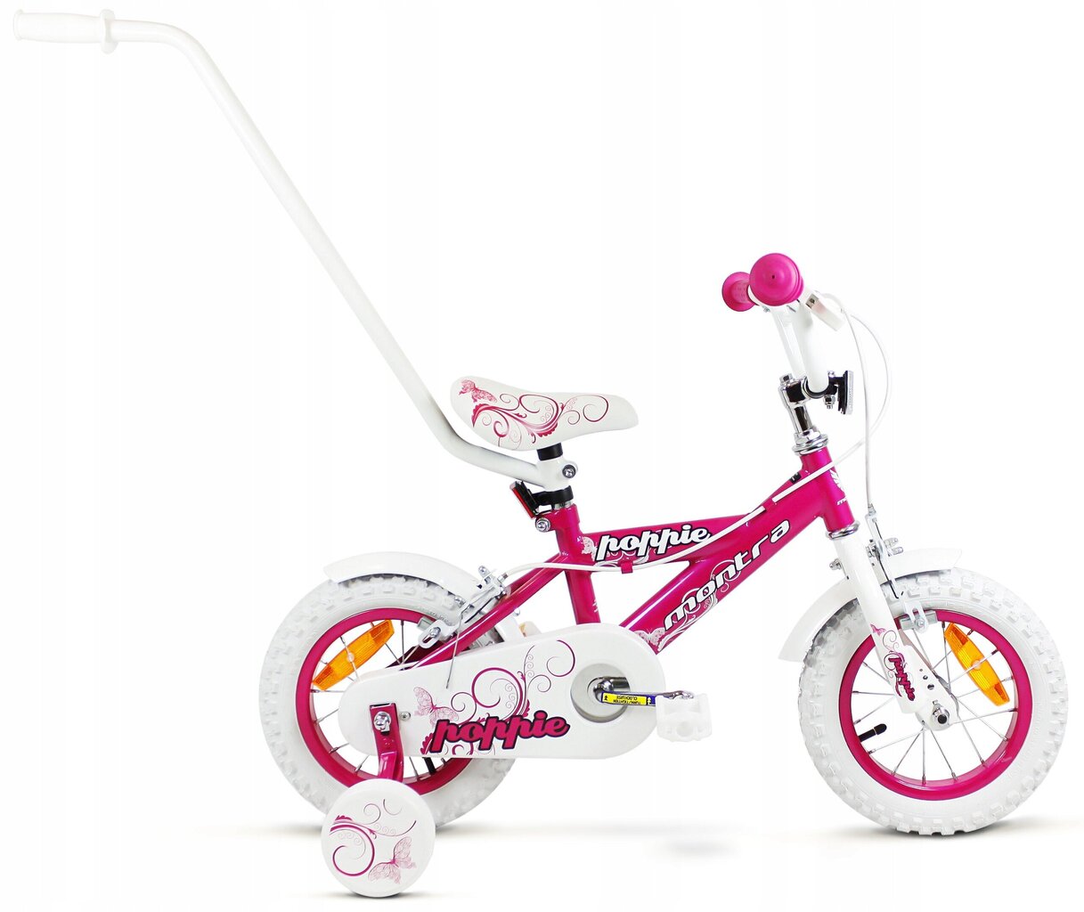 Jalgratas SIRox Montra Poppy ratas 12", roosa hind ja info | Jalgrattad | kaup24.ee