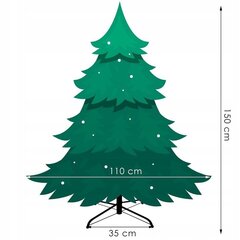 Kunstkuusk Springos CT0158, 150 cm цена и информация | Новогодние елки | kaup24.ee