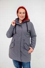 Куртка женская, серая цена и информация | Женские куртки | kaup24.ee