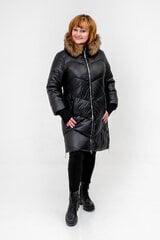 Женская черная зимняя куртка цена и информация | Женские куртки | kaup24.ee