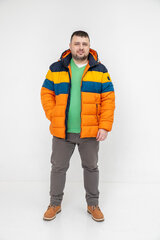 Куртка мужская, разноцветная цена и информация | Мужские куртки | kaup24.ee