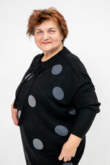 бело-черный женский свитер оверсайз с узором цена и информация | Женские кофты | kaup24.ee