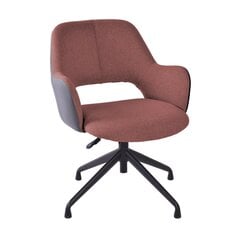 Task chair KENO without castors, dark pink/grey цена и информация | Офисные кресла | kaup24.ee