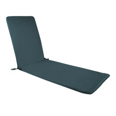 Deck chair pad OHIO-2, 55x190xH2,5cm, dark grey цена и информация | Подушки, наволочки, чехлы | kaup24.ee