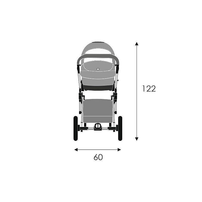 Universaalne lapsevanker Lonex Comfort Special 2in1, S02 brown hind ja info | Vankrid, jalutuskärud | kaup24.ee