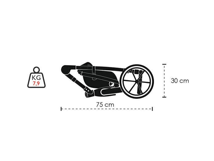 Universaalne lapsevanker Lonex Comfort Special 2in1, S02 brown hind ja info | Vankrid, jalutuskärud | kaup24.ee