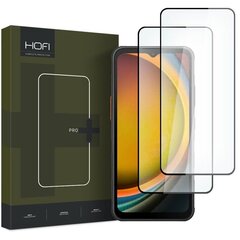 Hofi Pro+ защитное стекло для экрана Samsung G556 Galaxy Xcover 7 черное (2 штуки) цена и информация | Защитные пленки для телефонов | kaup24.ee