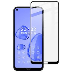 „Imak“ Tempered Glass полностью закрывающееся защитное стекло 0,26 мм - чёрный (Nokia 3.4 / 5.4) цена и информация | Защитные пленки для телефонов | kaup24.ee