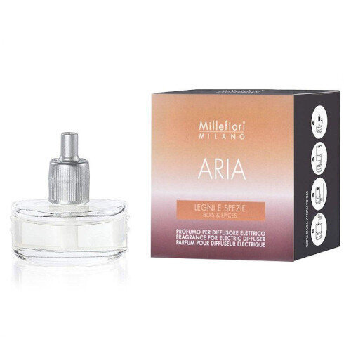 Lõhnastaja Aria täide Millefiori Milano Electric Refill Wood and Spices, 20 ml hind ja info | Kodulõhnastajad | kaup24.ee