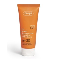 Päikesekaitse emulsioon Ziaja Sopot Sun SPF30, 100 ml цена и информация | Кремы от загара | kaup24.ee