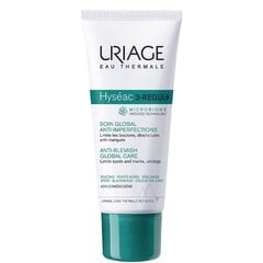 Näokreem aknele kalduvale nahale Uriage Hyséac 3-Regul + Anti-Blemish Global Care, 40 ml цена и информация | Кремы для лица | kaup24.ee