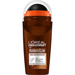 Защитный дезодорант Loreal Paris Men expert Barber Club, 50 мл цена и информация | Дезодоранты | kaup24.ee