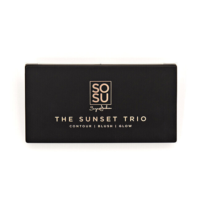 Lauvärvipalett Sosu The Sunset Trio, 6.78 g hind ja info | Ripsmetušid, lauvärvid, silmapliiatsid, seerumid | kaup24.ee