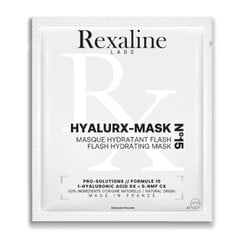 Увлажняющая маска для лица Rexaline Hyalurx Flash, 20 мл цена и информация | Маски для лица, патчи для глаз | kaup24.ee
