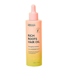 Peanahaõli Delhicious, Rich Roots Amla &amp; Rosemary Hair Oil, 100 ml hind ja info | Maskid, õlid, seerumid | kaup24.ee