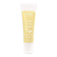 Huulekoorija Ziaja Sugar Lip Scrub Sweet Mirabelle Pineapple, 12 ml hind ja info | Huulepulgad, -läiked, -palsamid, vaseliin | kaup24.ee