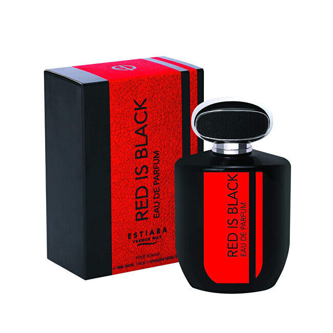 Parfüümvesi Estiara Red Is Black Eau De Parfum EDP meestele, 100 ml hind ja info | Meeste parfüümid | kaup24.ee
