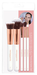 Набор кистей для макияжа Dermacol Master Brush D51, D55, D81, D82, D83, 5 частей цена и информация | Кисти для макияжа, спонжи | kaup24.ee