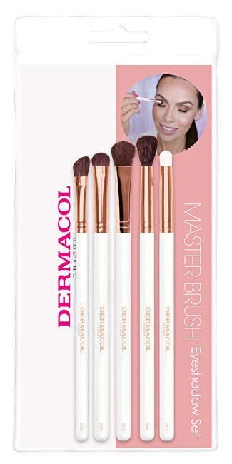 Meigipintslite komplekt Dermacol Master Brush D73, D74, D81, D82, D83, 5 tk hind ja info | Meigipintslid, -käsnad | kaup24.ee