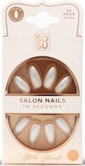 Наклеиваемые ногти Artificial nails Milk Salon Nails, 24 шт. цена и информация | Средства для маникюра и педикюра | kaup24.ee