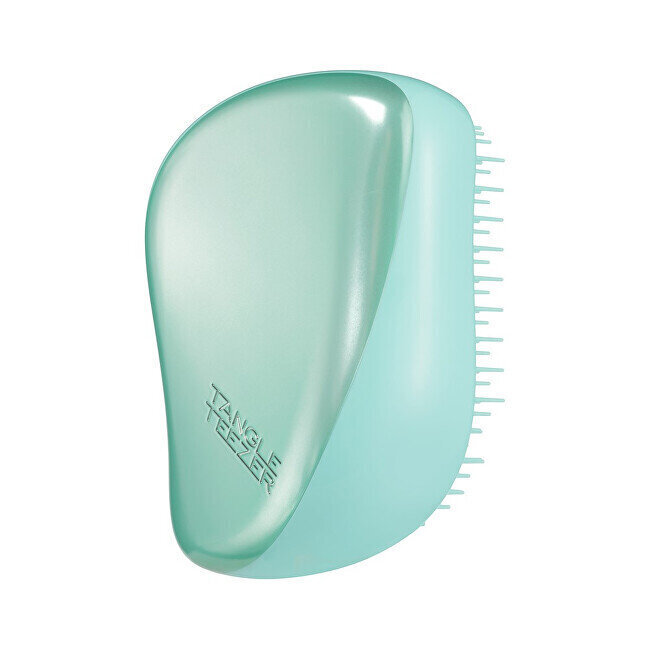 Juuksehari Tangle Teezer Compact Styler Teal Matte Chrome hind ja info | Juukseharjad, kammid, juuksuri käärid | kaup24.ee