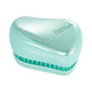 Juuksehari Tangle Teezer Compact Styler Teal Matte Chrome hind ja info | Juukseharjad, kammid, juuksuri käärid | kaup24.ee