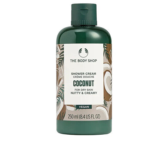 Dušigeel kuivale nahale The Body Shop Coconut, 60 ml hind ja info | Dušigeelid, õlid | kaup24.ee