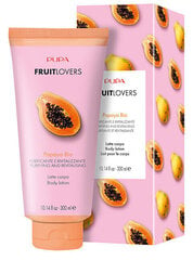 Niisutav kehapiim Pupa Bio Fruit Lovers Papaya, 300 ml hind ja info | Kehakreemid, losjoonid | kaup24.ee