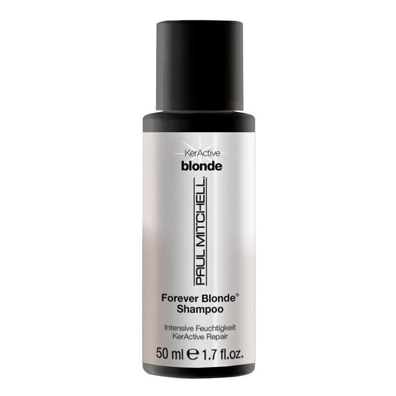 Intensiivselt niisutav šampoon värvitud juustele Paul Mitchell Blonde Forever, 50 ml hind ja info | Šampoonid | kaup24.ee