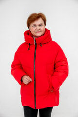 Naiste jope, punane цена и информация | Женские куртки | kaup24.ee