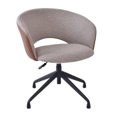 Task chair KARINA without castors, beige/light brown цена и информация | Офисные кресла | kaup24.ee