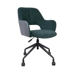 Task chair KENO with castors, green/grey цена и информация | Офисные кресла | kaup24.ee