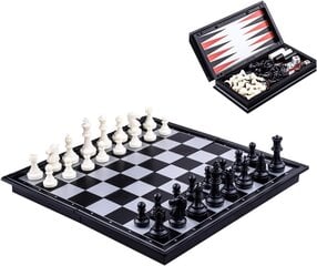 Набор шахмат 3-в-1 HOMCENT цена и информация | Настольные игры, головоломки | kaup24.ee
