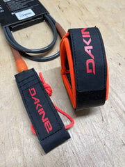 SUP поводок для теленка Dakine 9' sup longboard 275cm shadow orange board leash цена и информация | SUP доски, водные лыжи, водные аттракционы | kaup24.ee