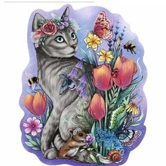 Ravensburger деревянный пазл на 150 элементов "Lovely Cat" цена и информация | Пазлы | kaup24.ee