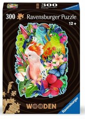 Ravensburger деревянный пазл на 300 элементов "Beautiful Birds" цена и информация | Пазлы | kaup24.ee