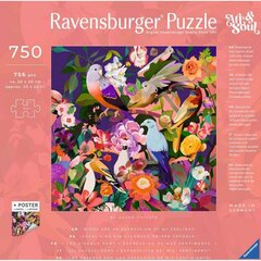 Ravensburger пазл на 750 элементов Art & Soul "Bird watching" цена и информация | Пазлы | kaup24.ee