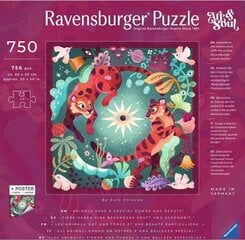 Ravensburger пазл на 750 элементов Art & Soul "Spirit of animals" цена и информация | Пазлы | kaup24.ee