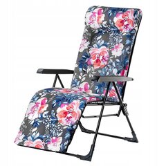 Kokkupandav tool-lamamistool Kadax Girona Plus Flowers, erinevad värvid цена и информация | Садовые стулья, кресла, пуфы | kaup24.ee
